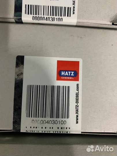 Фильтр воздушный hatz 000004030100