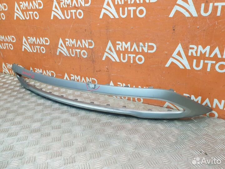 Накладка бампера передняя Hyundai Santa Fe 3 DM