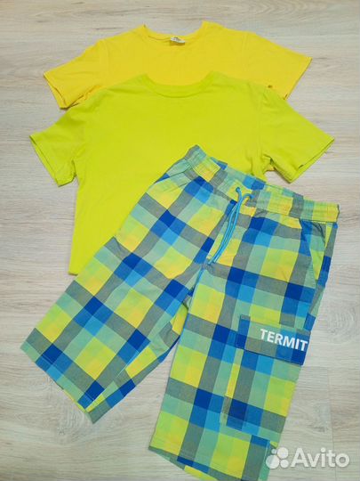 Футболки + шорты 158-164