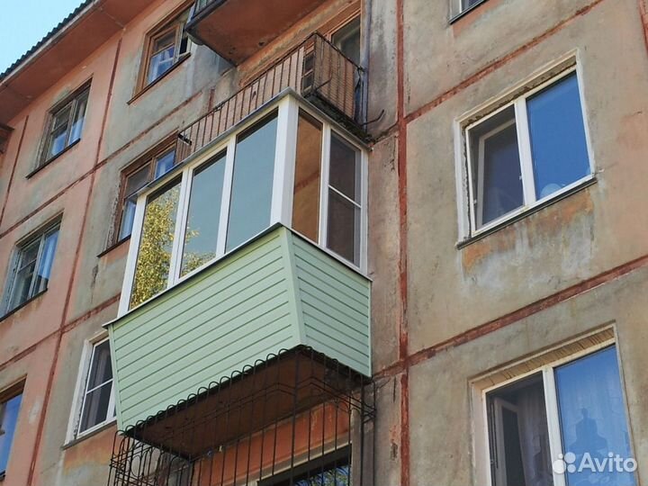 Балкон остекление в пятиэтажку