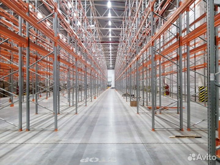 Стеллажи паллетные складские Авето
