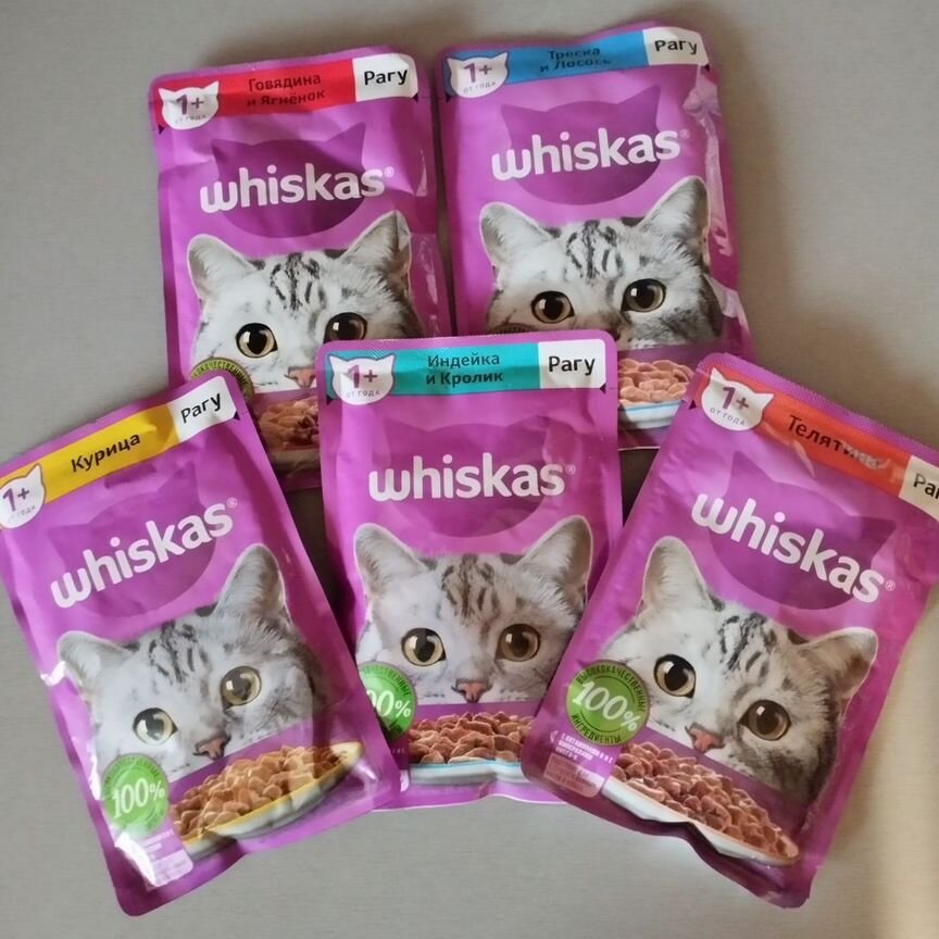 Корм для кошек Whiskas