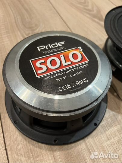 Динамики Pride solo v3 (300wat)
