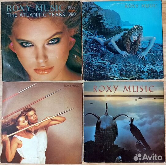 Фирменные пластинки Bryan Ferry и Roxy Music