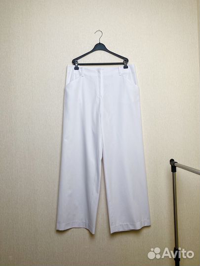 Брюки женские летние белые 46