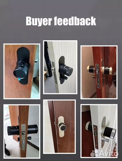 Умный дверной замок/отпечаток/ Bluetooth, ключи