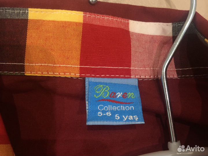 Рубашка для мальчика 5-6 лет