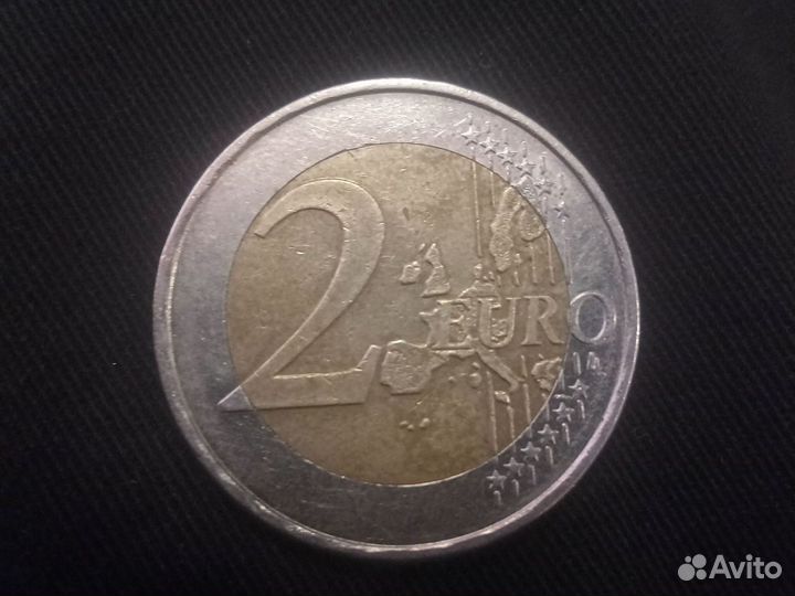 Монета 2 евро 2002 (G)