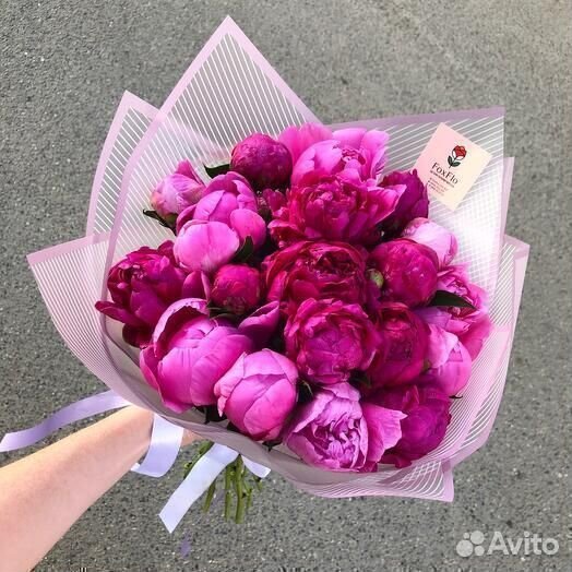 Букет пионов