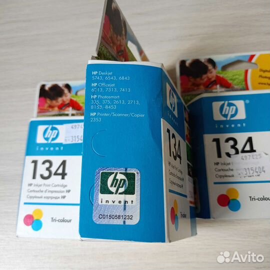 Картридж hp 134 (оригинал)