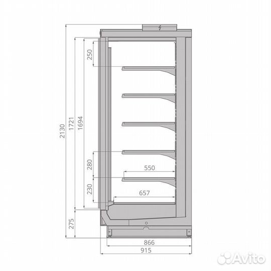 Морозильный шкаф Odissey Compact