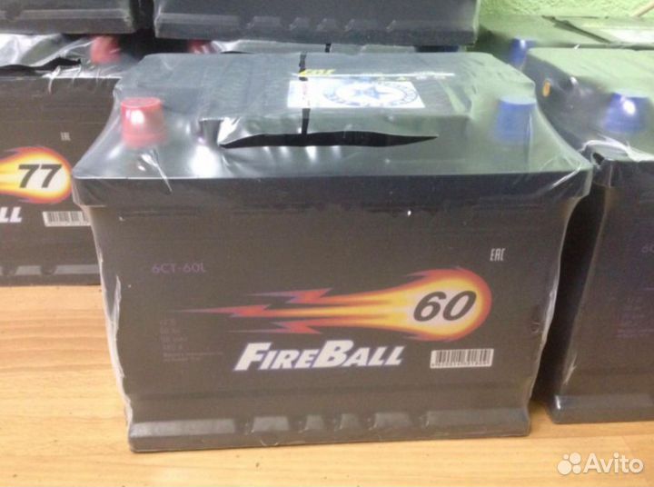 Аккумулятор Fire Ball 60 А/ч о.п