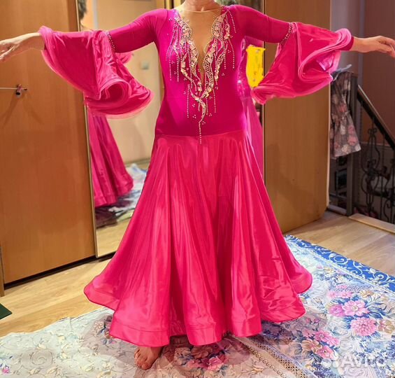 Платье для бальных танцев стандарт взрослые