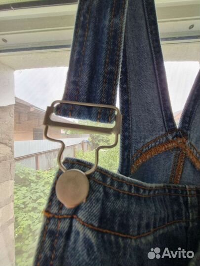 Джинсовый сарафан для беременных