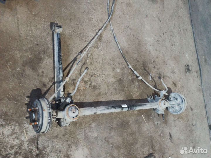 Задняя балка в сборе daewoo Matiz