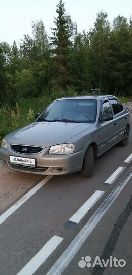 Hyundai Accent 1.5 МТ, 2007, 184 000 км