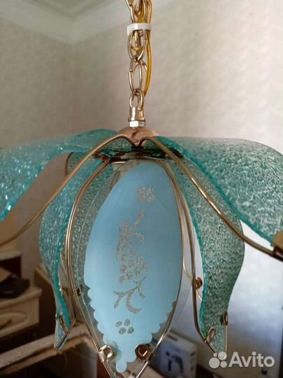 Люстра потолочная бу