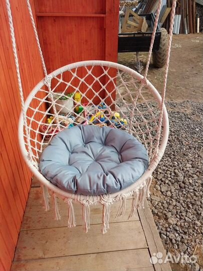 Подвесные качели гнездо