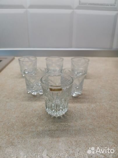 Хрустальные рюмки СССР