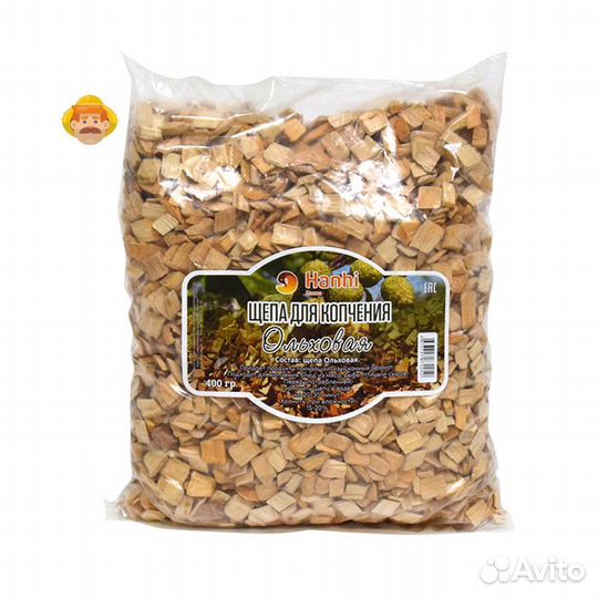 Щепа Ольховая, 400 гр