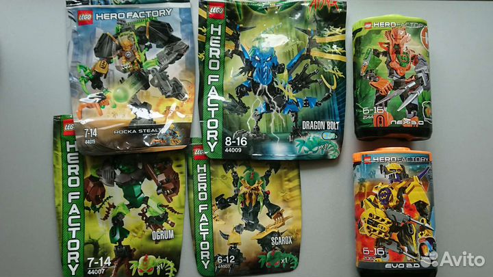 Коробки и инструкции lego Bionicle Star Wars Chima