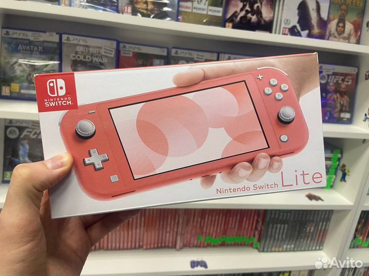 Nintendo Switch Lite 32 Gb Розовый