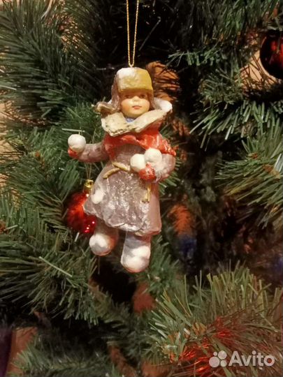 Ёлочная игрушка, ручная работа