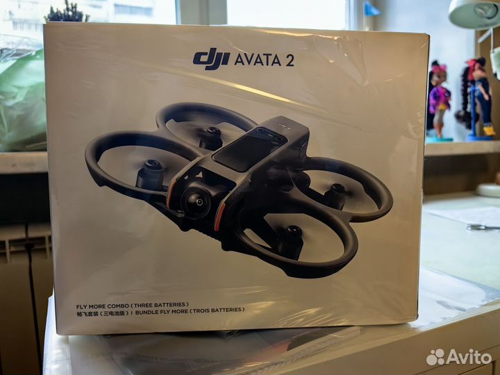 Квадрокоптер DJI avata 2 fly more combo 3 аккум