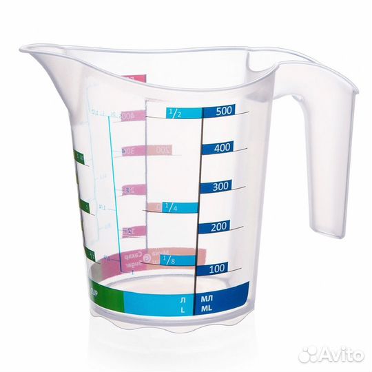 Кружка мерная Домино 0.5 л