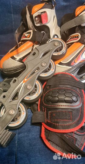 Детские ролики-коньки р-р 29-32