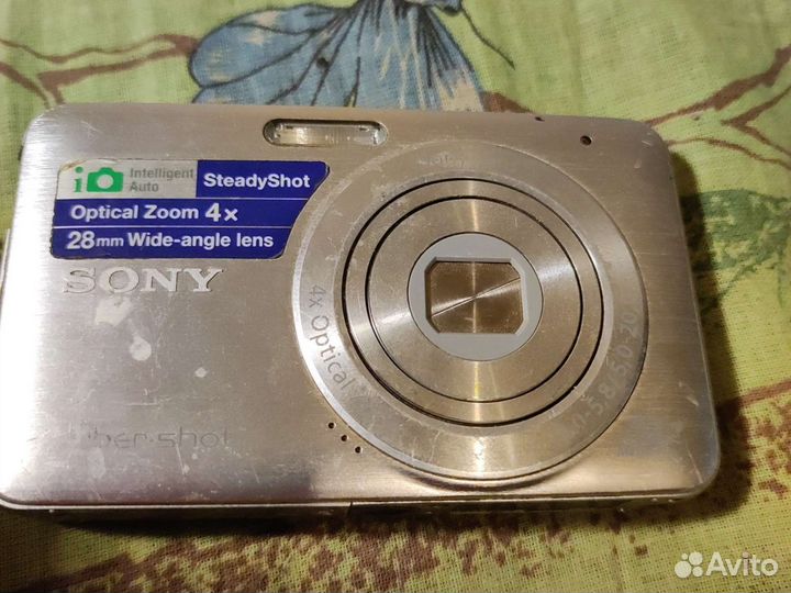 Компактный фотоаппарат sony cyber shot