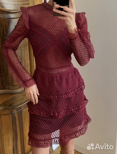 Платье в стиле self portrait