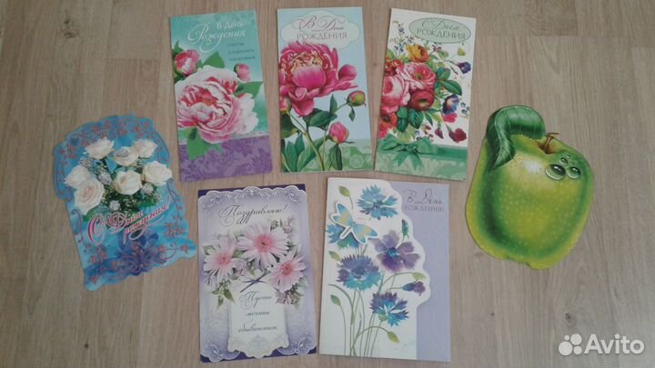 Открытки и конверты для денег новые