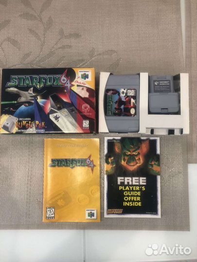Star Fox 64 - картридж для Nintendo 64