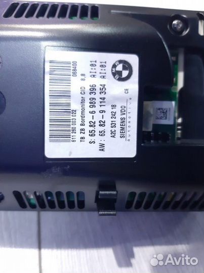 Монитор Bmw 530I E60 N52 11/2006