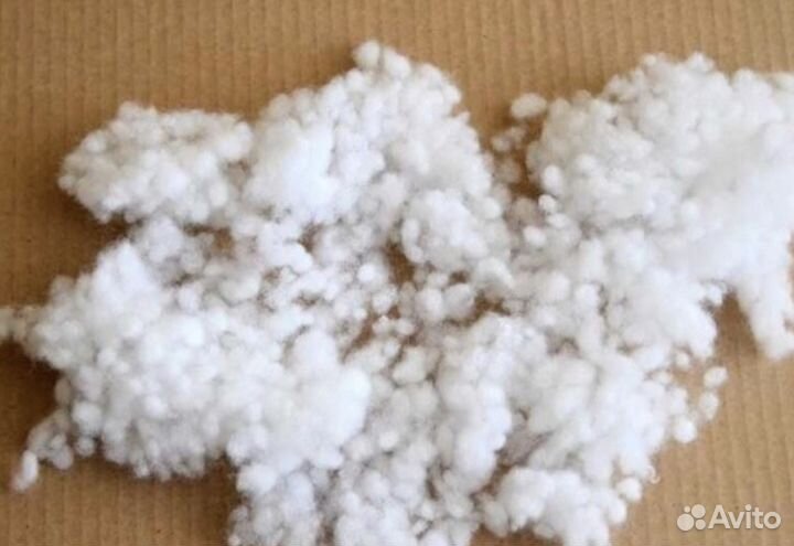 Наполнитель для игрушек и подушек холлофайбер