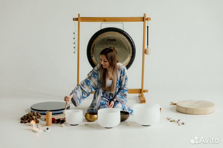 Гонг медитация в Лила Студия на Курской