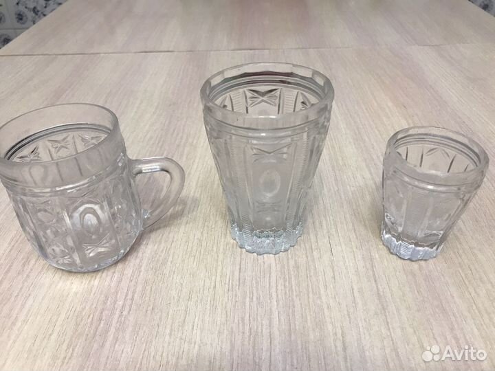 Хрусталь рюмки и бокалы