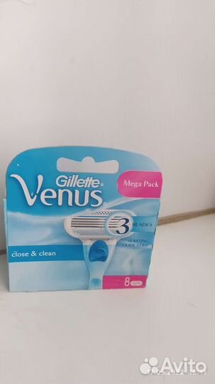 Сменные кассеты gillette оригинал