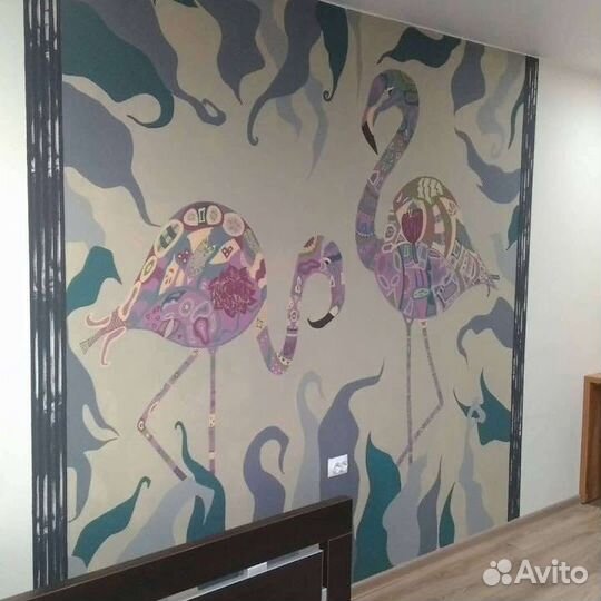 Роспись стен. Художник декоратор