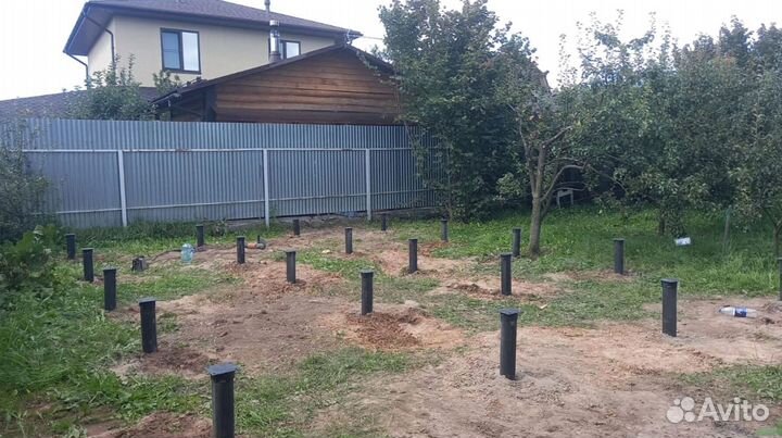 Винтовые сваи под ключ + монтаж