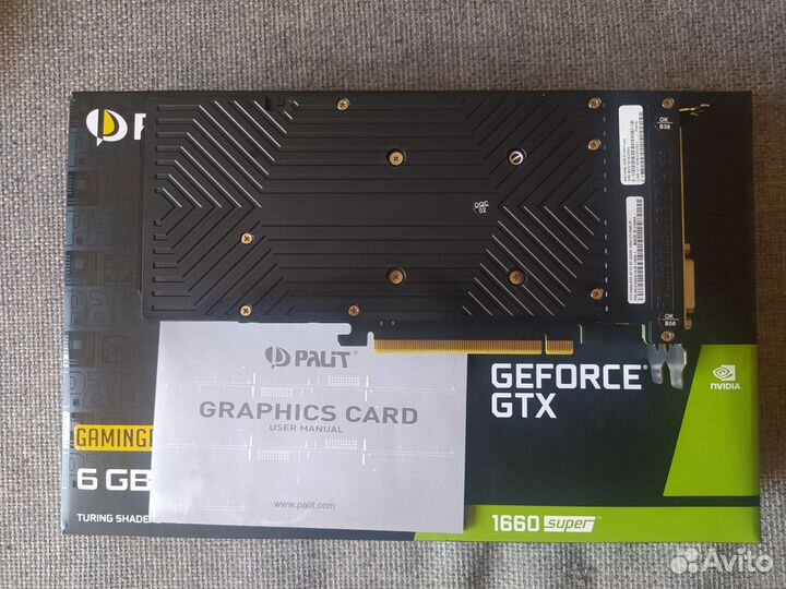 GTX 1660 Super Palit