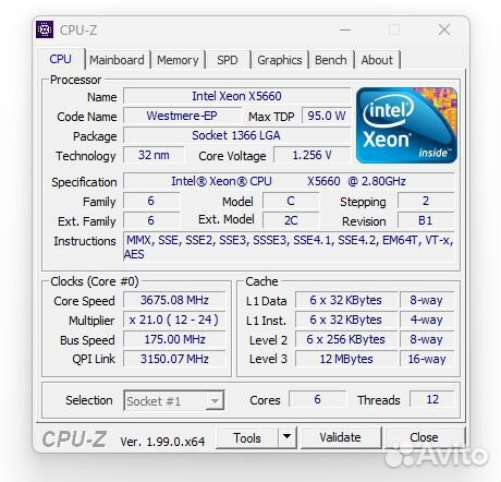 Asus P6T комплект