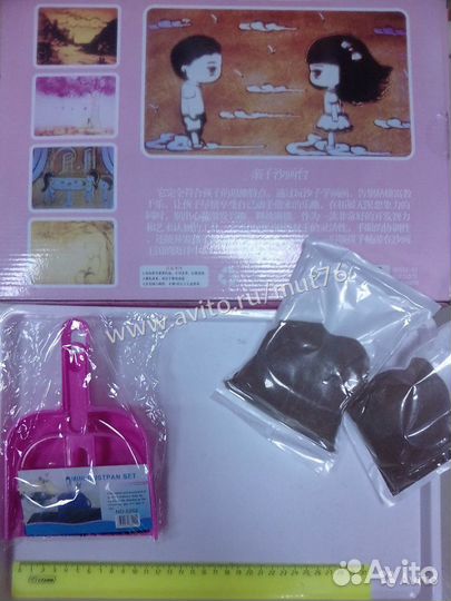 Планшет для рисования песком световой розовый