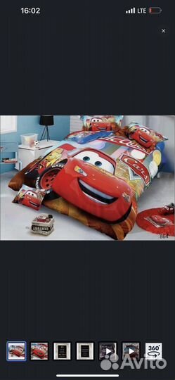 Детское постельное белье новое