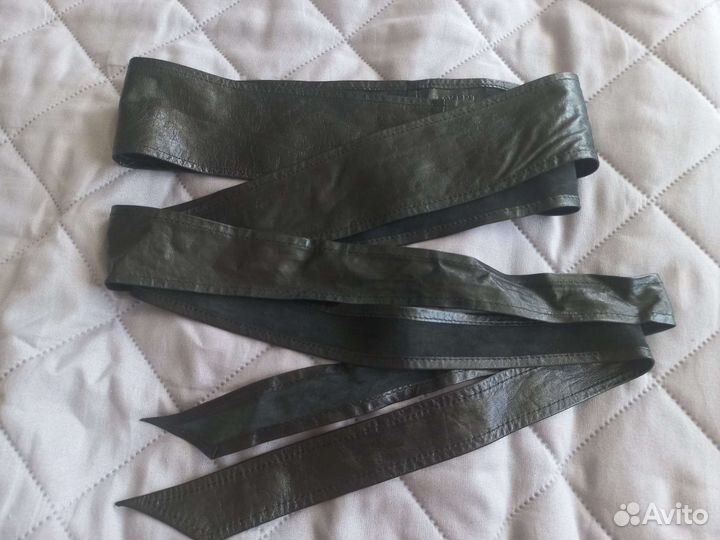 Ремень женский кожаный