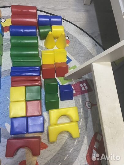 Мягкие кубики большие