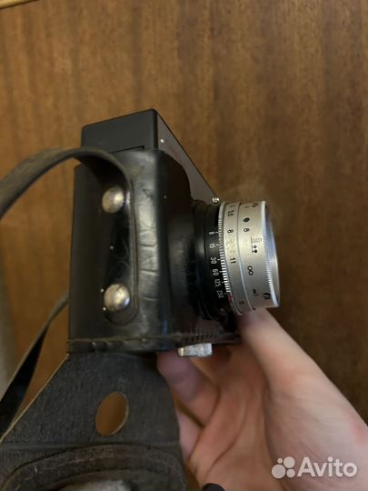Советский пленочный фотоаппарат Смена-8м