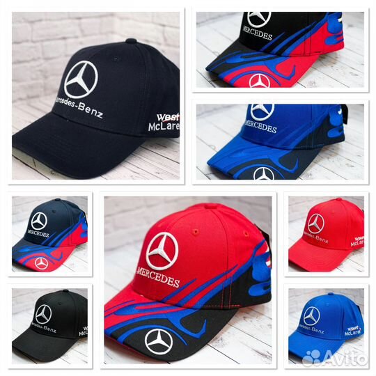 Бейсболка Mercedes