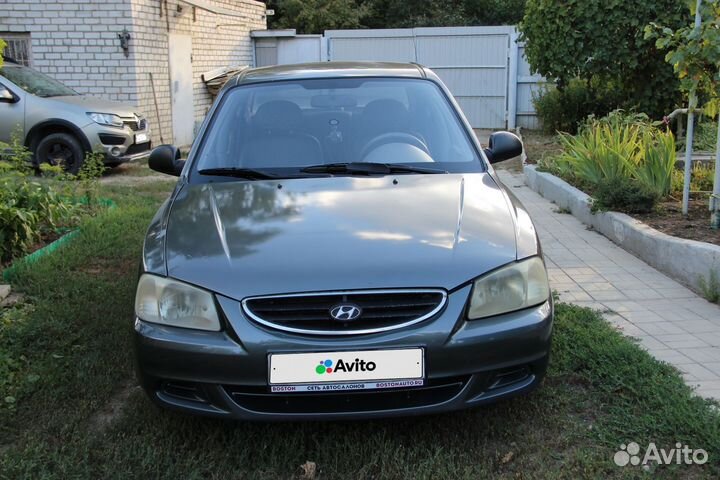 Hyundai Accent 1.5 AT, 2007, 202 500 км
